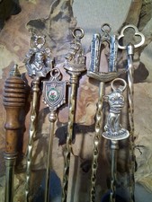 Vintage Brass Toasting Forks Sold Separately Excellent Condition 