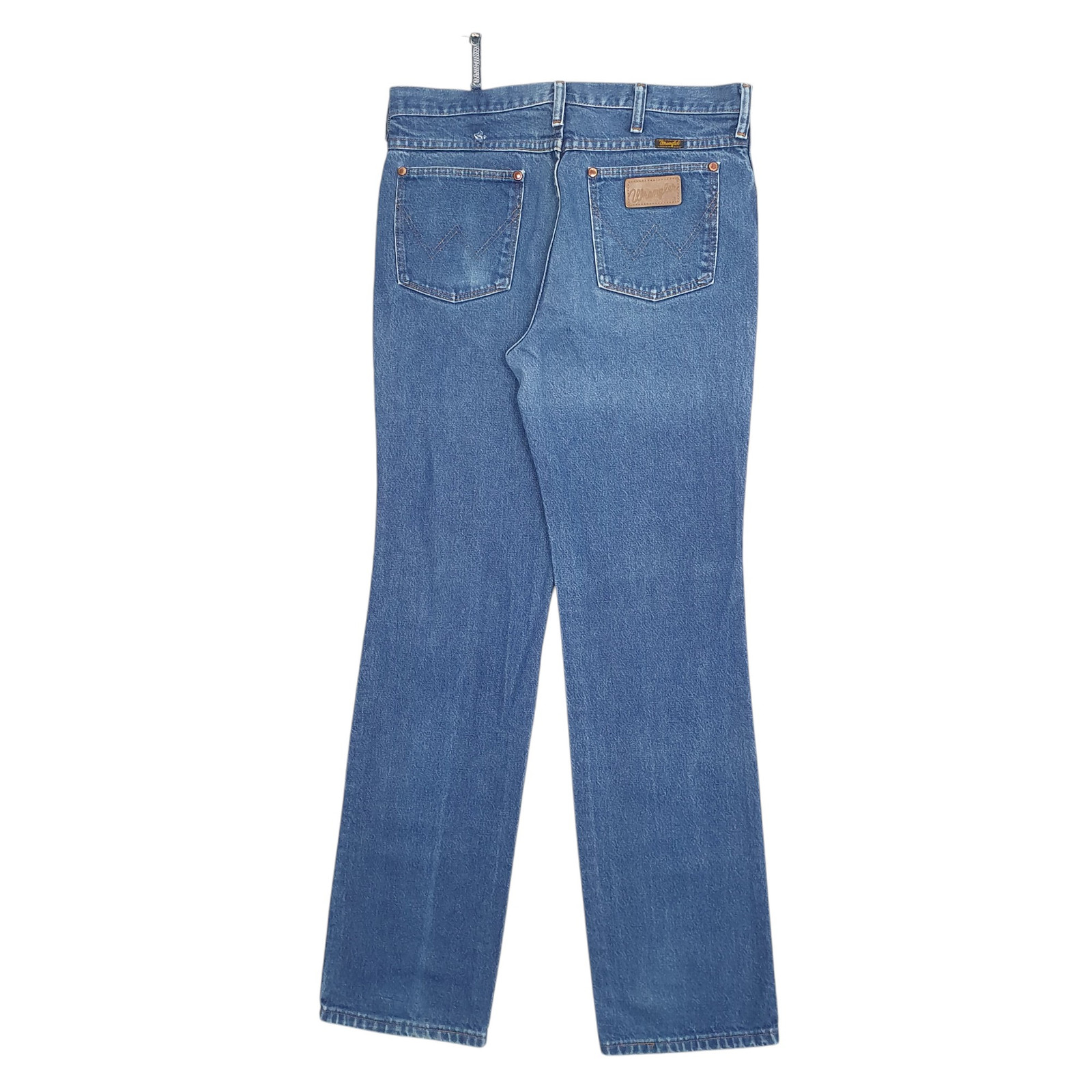 WRANGLER Casual Jeans Regular Fit Blue Denim Trousers Mens W33 L34 image 3