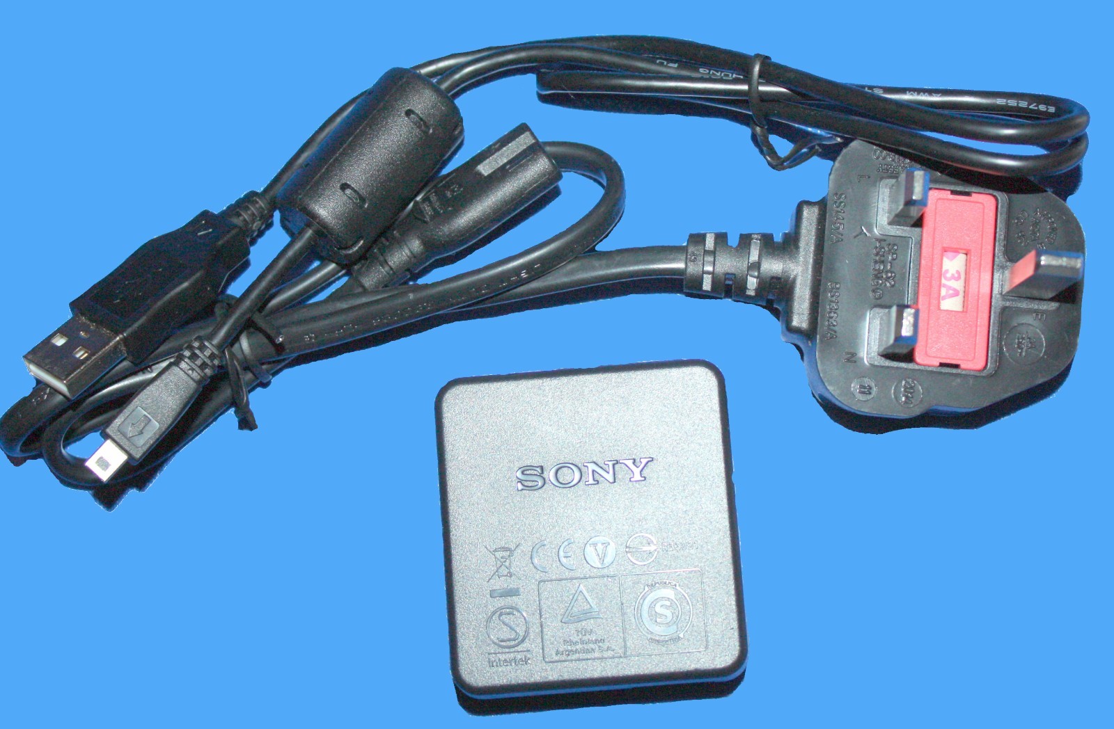 GENUINE ORIGINAL SONY ACUB10C AC ADAPTOR + USB CABLE UK STOCK eBay