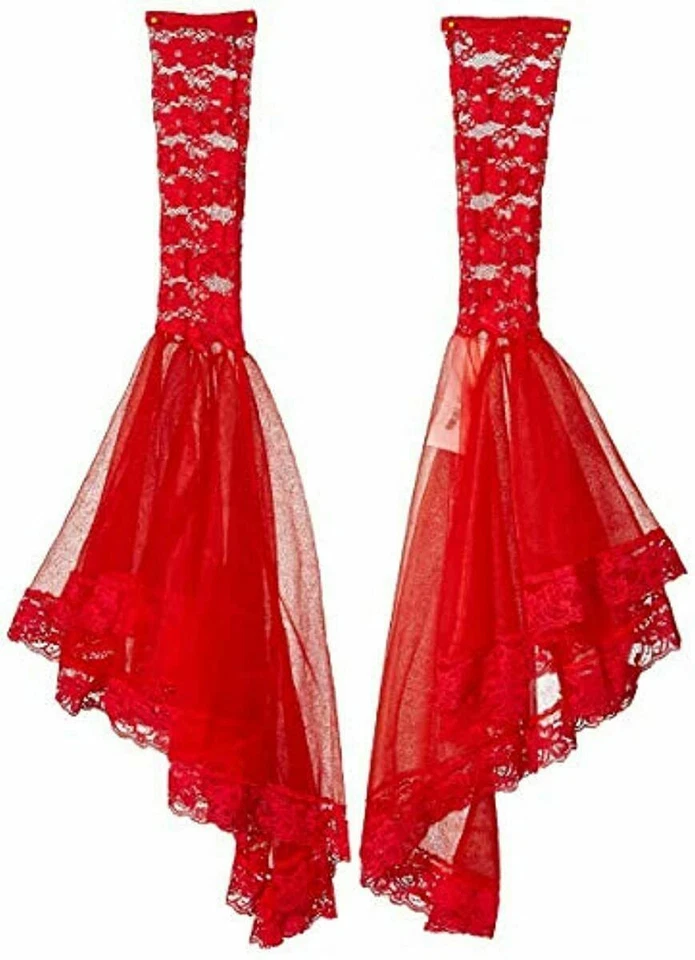 Disfraz de Diablo de Rubí Fuego y Azufre Separado (Bustier / Guanteletes / Parte Superior) Foto 3 de 4