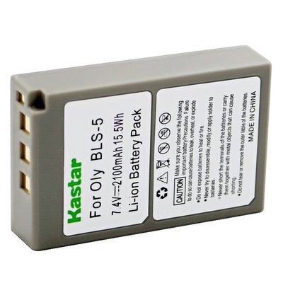 AccuCell - Batteria per Olympus BLS-1 E-400 E-410, agli ioni di litio