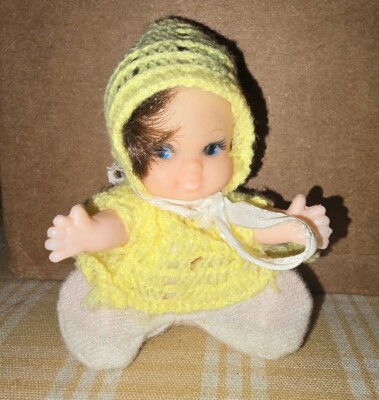 Vintage Pee Wee Doll Uneeda  U.D. Co Inc ~ 1966 ~baby Doll