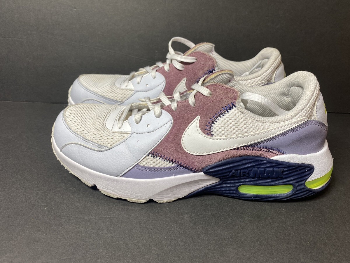 新品NIKE WMNS AIR MAX EXCEE \"White Purple\" Nike Women's Air MAX Excee Premium Violet Star Sneaker