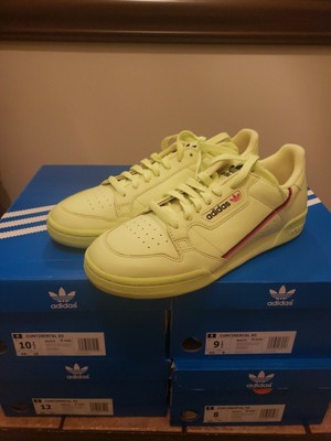 adidas continental semi frozen yellow