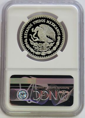 2004 MO SILVER PROOF MEXICO 1/2 ONZA LIBERTAD NGC PF 69 UC