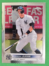 AARON JUDGE 2022 TOPPS CHROME 99 YANKEES