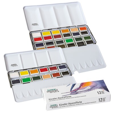 boesner   Aquarell Studio Aquarellkasten 24 #Kk