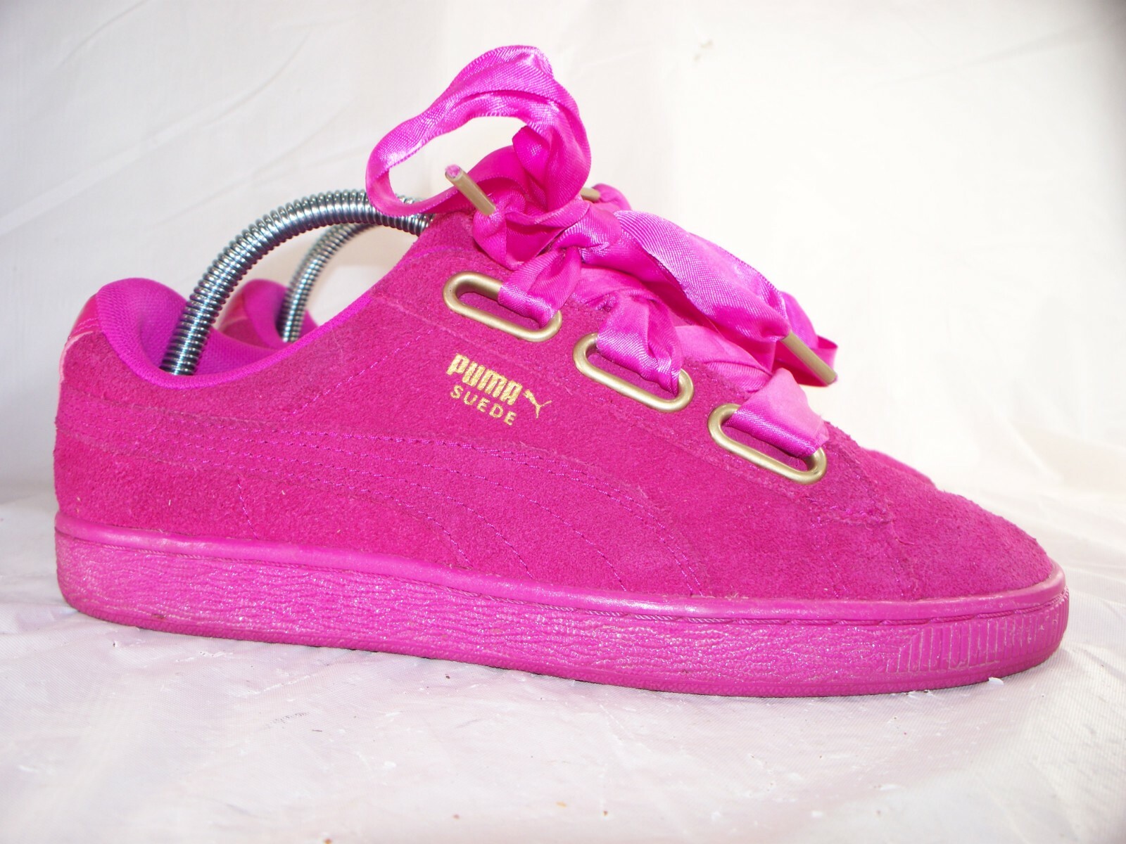 Puma rosa Suede Heart Satin Wn 401 - Gem