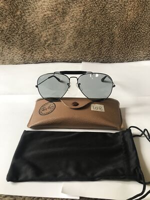 Ray-Ban B&L U.S.A 62-14 Photochromic Blue/Grey Lenses Aviator 80s