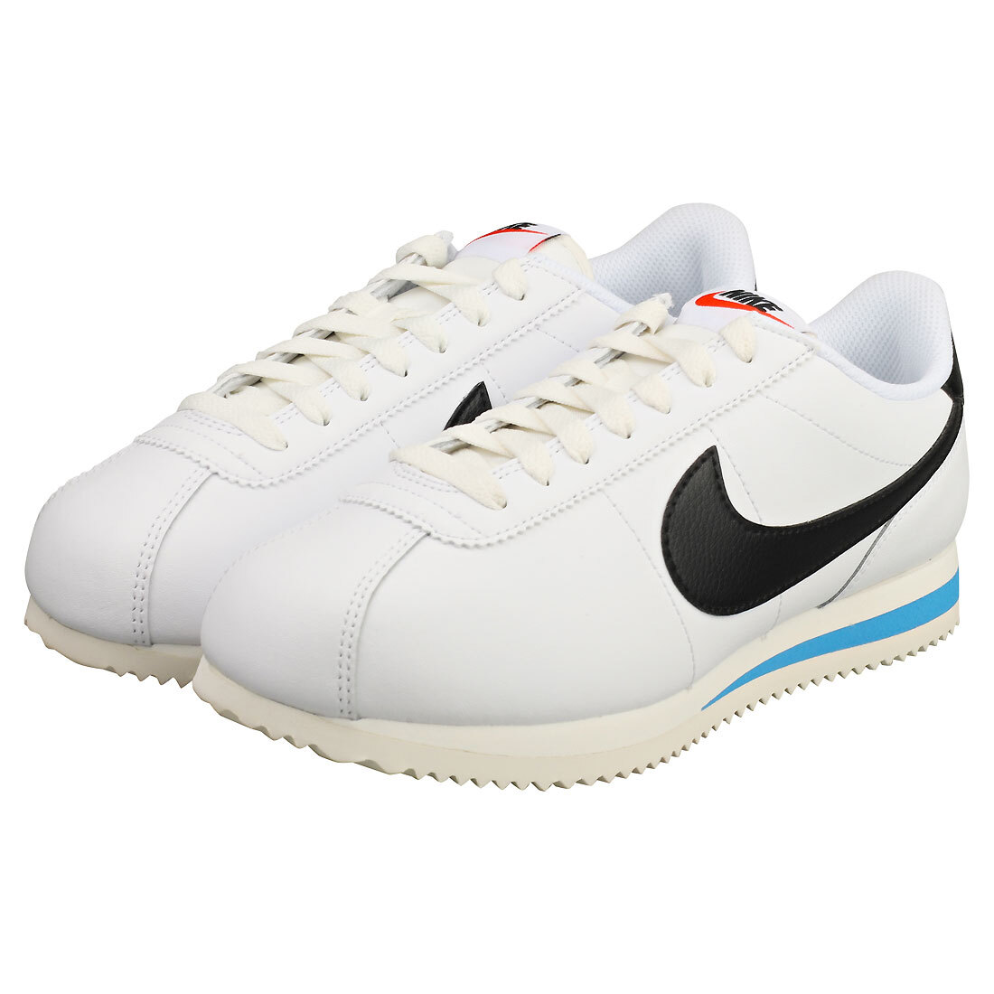 nike cortez white and black womens