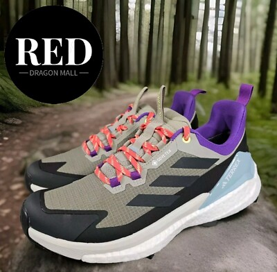 Adidas Terrex Free Hiker 2.0 Low GORE-TEX Hiking Shoes - Women's Size 8