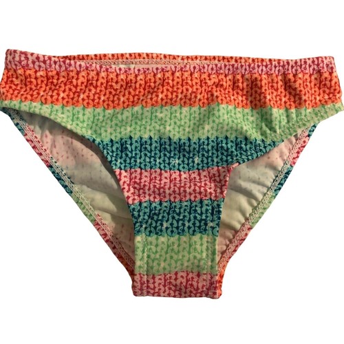 Girls Bikini Swimsuit Bathing Suit Bottoms Stripe Sequin Separates Raya Sun  sz 5 | eBay