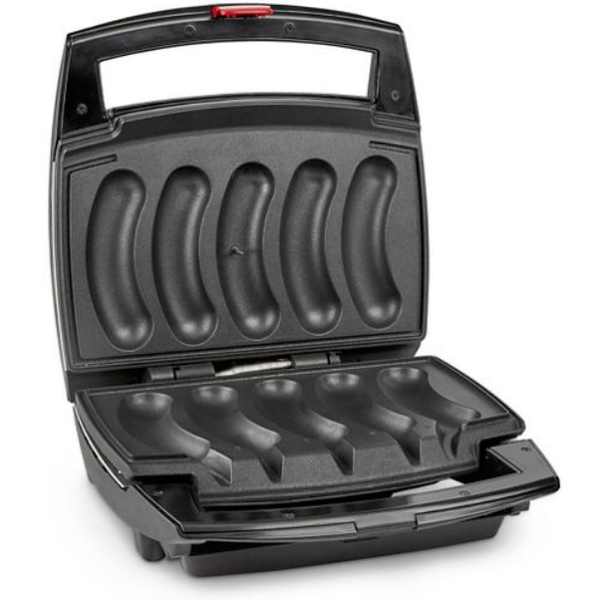 Johnsonville Electric Indoor Sizzling Sausage Grill Stainless Black