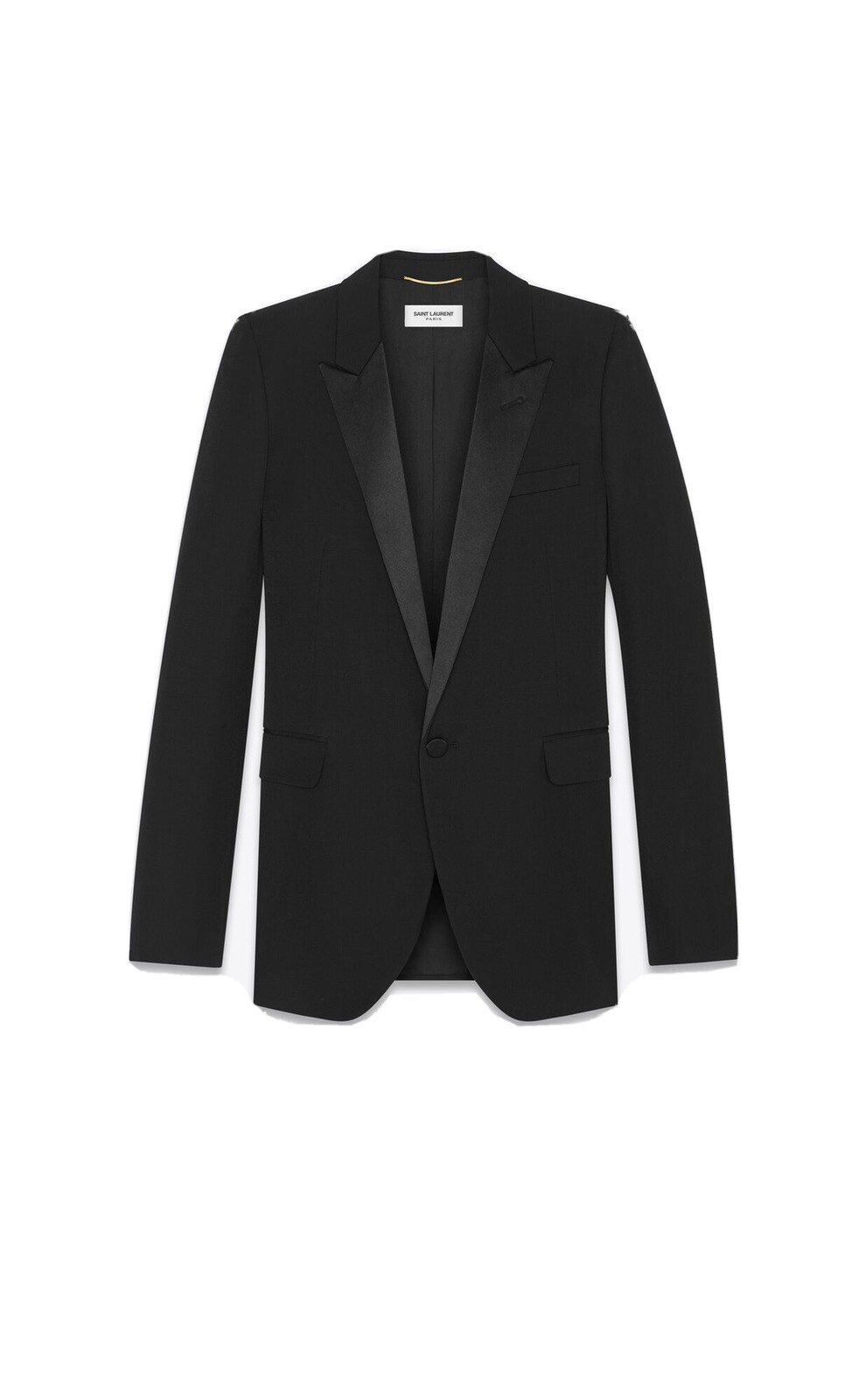 GIACCA SMOKING TUBO SAINT LAURENT IN GRAIN DE PUER SAINT LAURENT $ 2 990