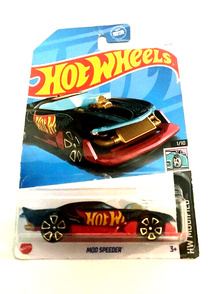 HOT WHEELS 2024 MOD SPEEDER MATTE BLACK  HW MODIFIED 10/250 HTB64 UNOPENED BOX