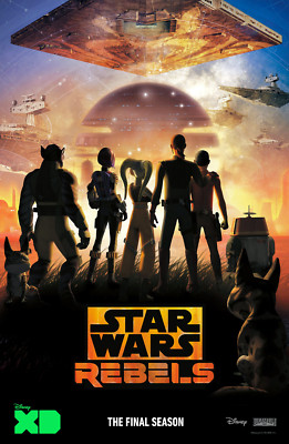 Disney Star Wars Rebels 2014 Animated Series Poster 11x17