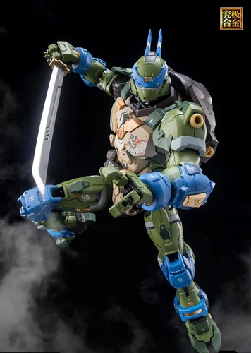 New In Stock HeatBoys HB0012 Robot Mecha Leonardo Metal build Action Figure - Imagen 17 de 17