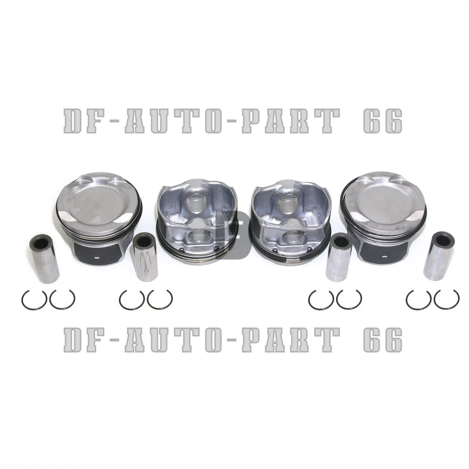 4x OEM Pistons Rings Set STD For Mercedes-Benz Mercedes A200 72.20mm M282.914 — 第 3/4 张图片