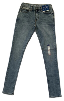 NWT Arizona Jean Co Mens, Advance Flex 360 Jeans, Stacked Skinny, 29 W, Indigo.