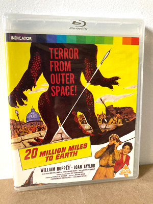 20 MILLION MILES TO EARTH (Region-Free Blu-Ray) Indicator Ray Harryhausen - NEW!