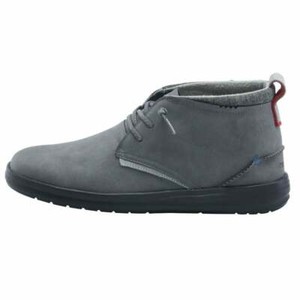 dark grey desert boots