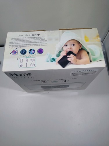 iHome POWER UVC PRO 360° UV-C Sanitizer with Bluetooth Speaker - 第 4/4 張圖片