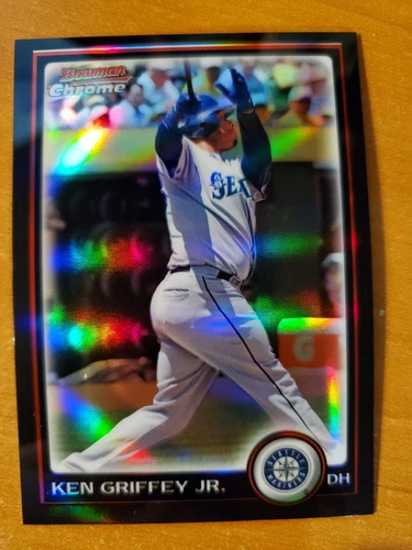 2010 Bowman Chrome Refractor Ken Griffey Jr. Card #155
