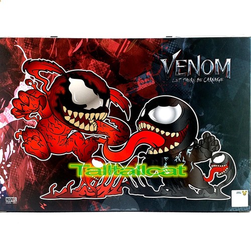 Marvel Hot Toys VENOM: LET THERE BE CARNAGE COSB897 VENOM AND CARNAGE Cosbaby - Picture 2 of 9