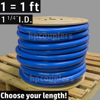1-1/4'' ID FlexFab 5526 Blue Silicone Heater Hose 32mm 350F Radiator Coolant 1.25