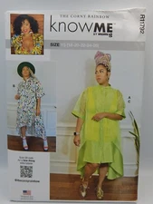 Know Me by Mimi G 11792 Misses' Dress Pattern The Corny Rainbow 2026 Uncut 18-26