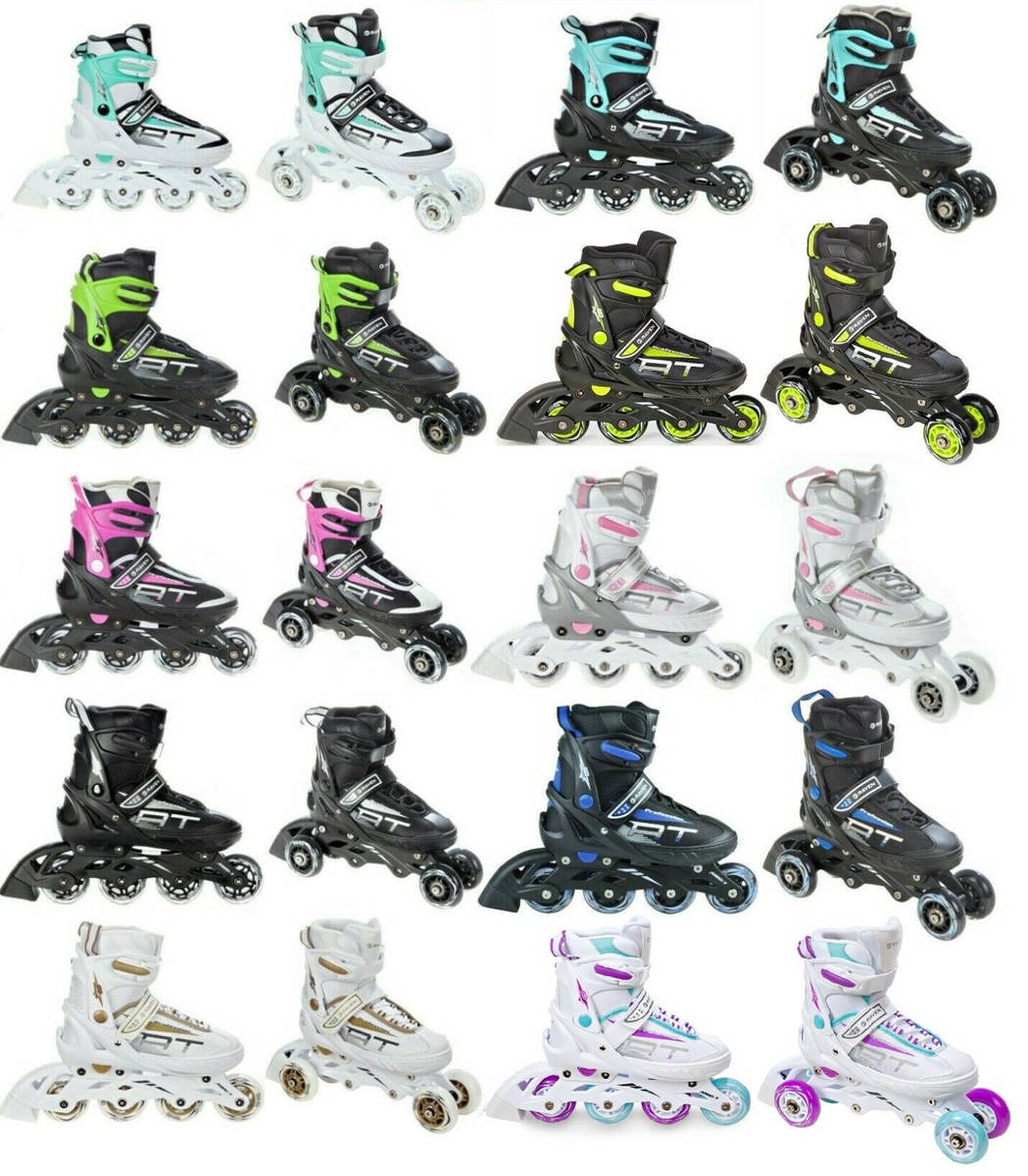 3in1 Kinder Inline Skates/Triskates/Rollen Schoenen Raven Singer