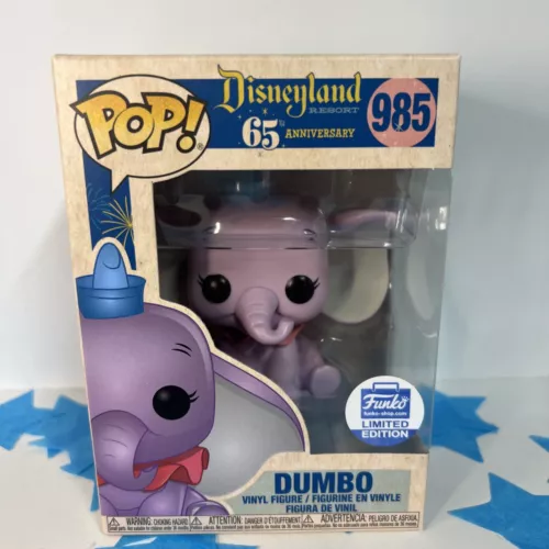 Dumbo Purple Disneyland 65th Anniversary Disney LE Funko Pop 985