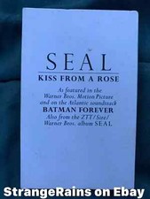 Seal Cassette Tape Single Kiss From A Rose I'm Alive from Batman Forever