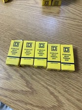 Lot Of 5 Square D Thermal Overload Heater Unit - Model 1-B0.81 See Pics