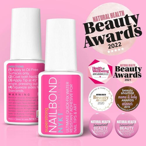 Super Strong Nail Glue for Nail Tips, Acrylic Nails and Press on Nails 8Ml - Bild 3 von 6