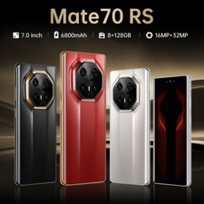 2026 Mate70 RS Unlocked 5G Smartphone 8GB+128GB Android 15 Dual SIM Mobile Phone