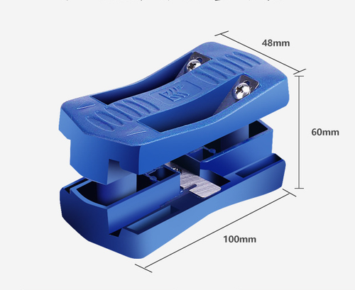 2 Teile Double Edge Laminat Trimmer Holzbearbeitung PVC Kantenanleimmaschine - Bild 2 von 3