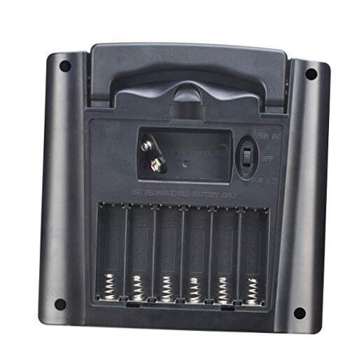 Solar AA & AAA Rechargeable Batteries Charger for 1.2V NiMH NiCD & 9V Battery-image