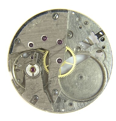 Unitas Ut 6325 Movement Incomplete For Spare Part Broken Steering Wheel Shaft