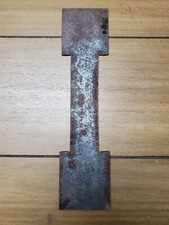 Western Rusty Steel Metal Letter I - 12 inch FREE SHIPPING Rustic Decor