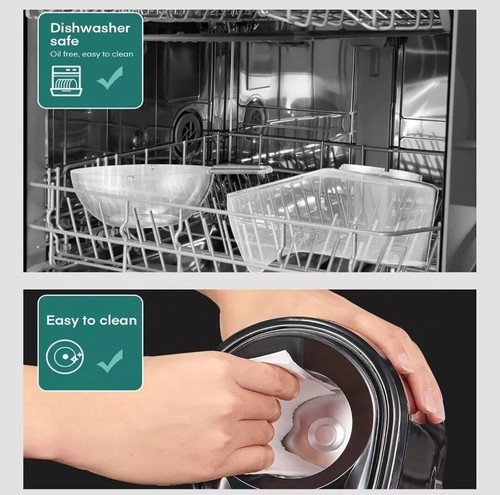 HOUSNAT Air Cyclone Powered Popcorn Maker - Popcorn in under 2 minutes - NEW - Picture 3 of 8