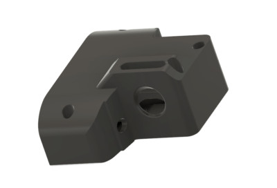 Seitlicher Halter / Anschlussblock für Powersoft X4 Verstärker   Ersatzteil