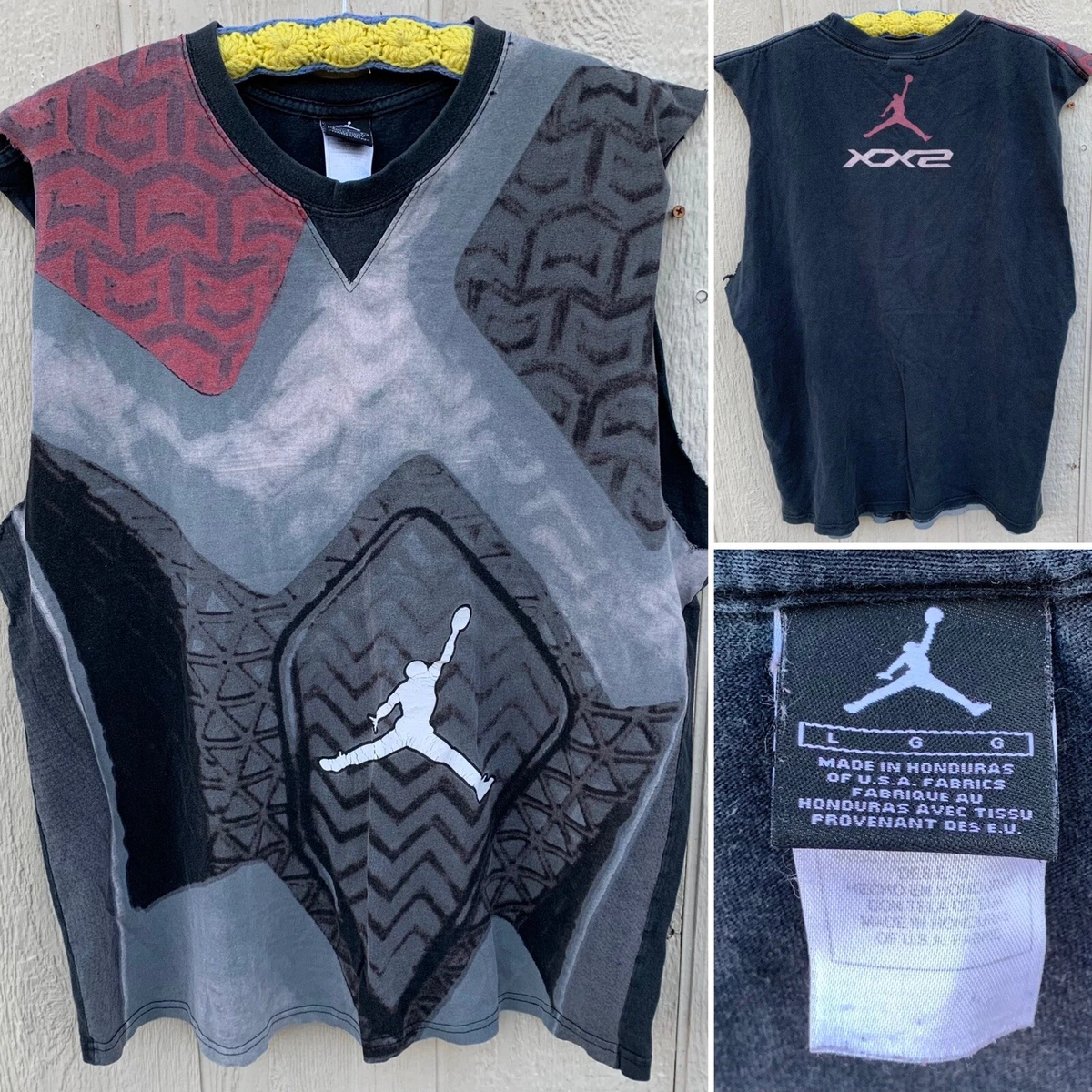 Jordan cut off shirt discount