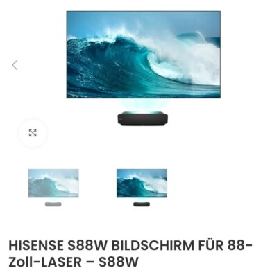 HISENSE S88W BILDSCHIRM FÜR 88'' LASER - RCN - S88W
