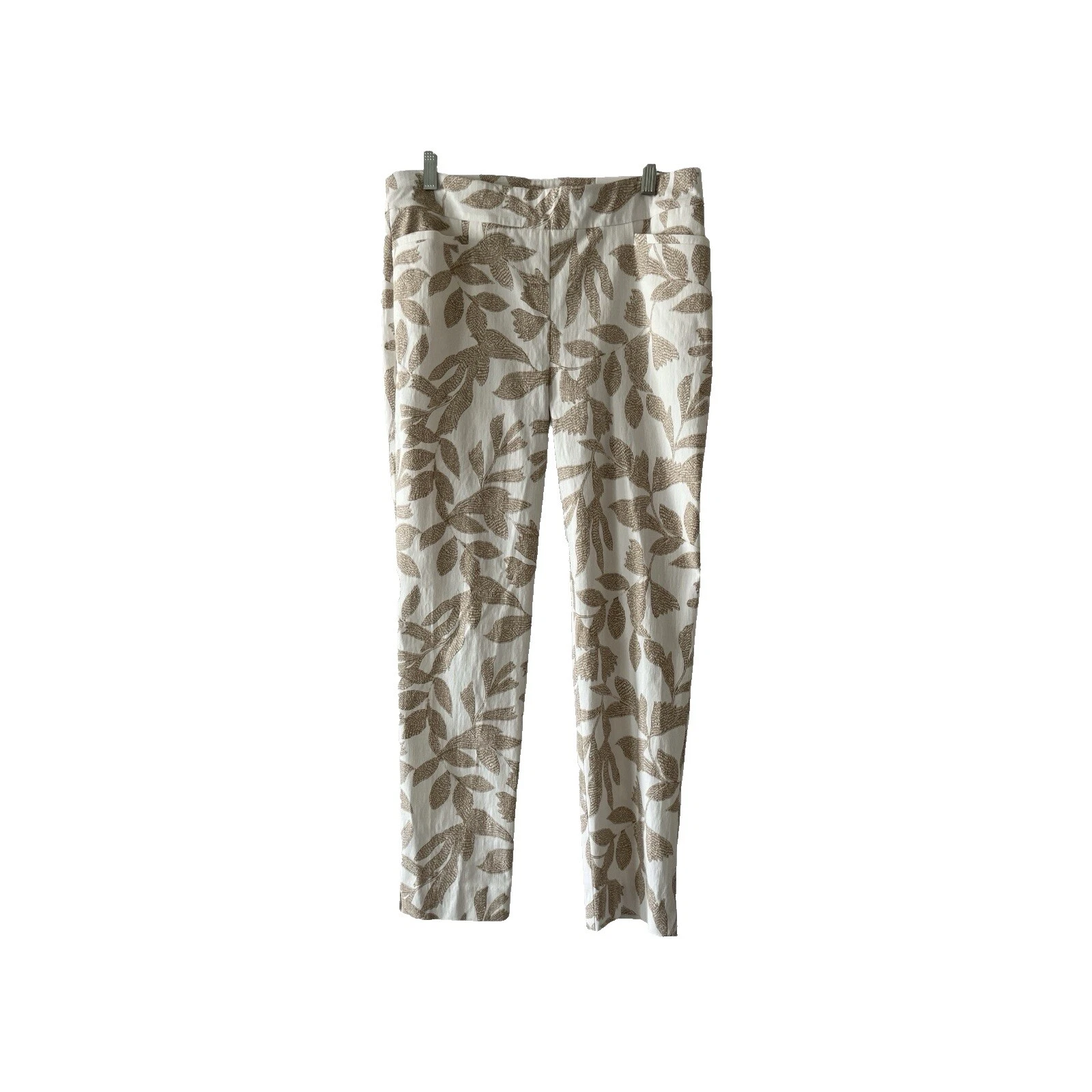 Pantalones de Algodón Floral Chico's para Mujeres