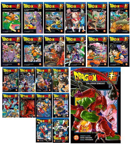 Dragon Ball Super volumen individual 1-23 selección | Carlsen Manga | Nuevo |