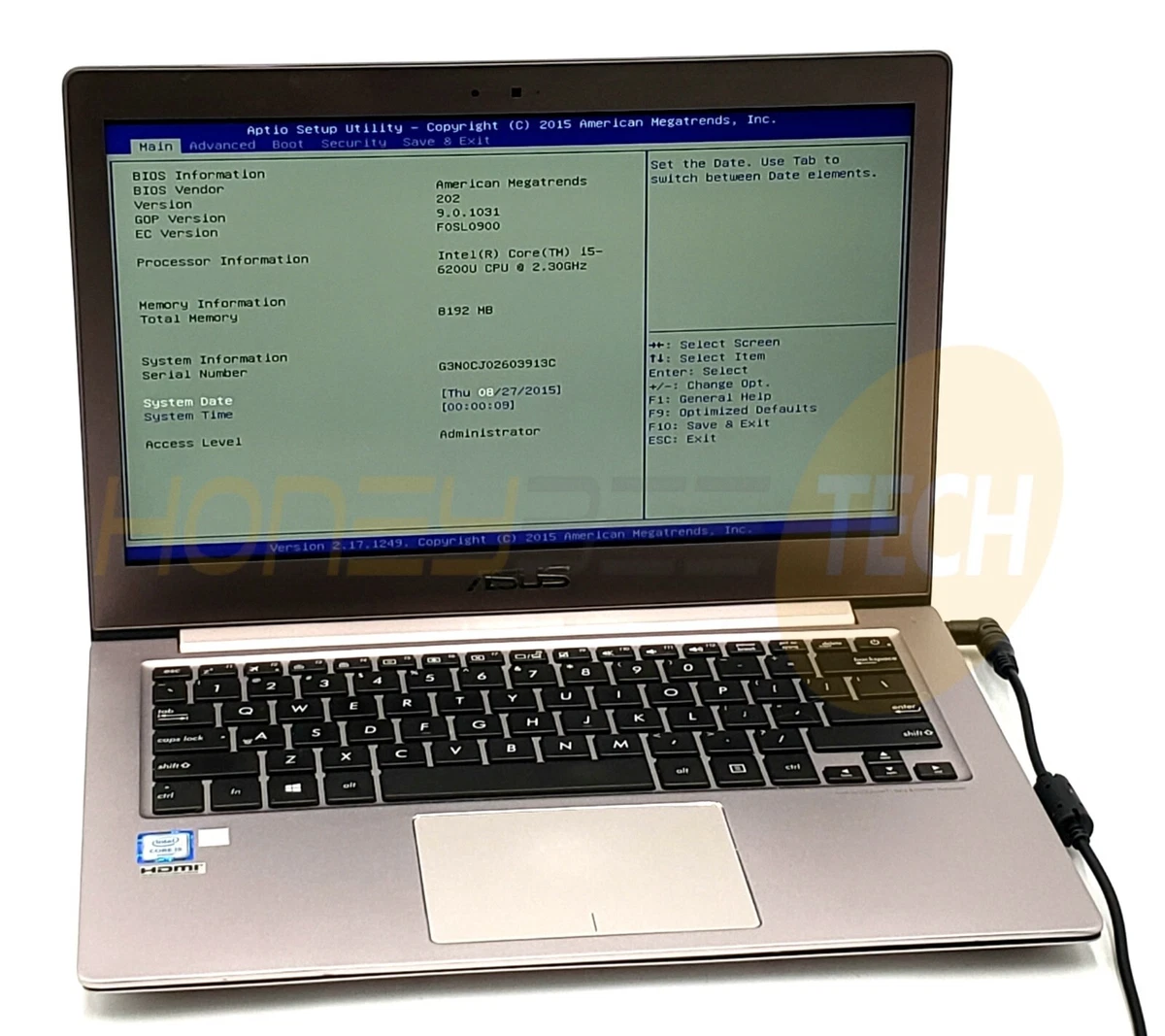 华硕Zenbook UX 13-13.9 英寸的PC 2.00-2.49 GHz 处理器速度笔记本电脑
