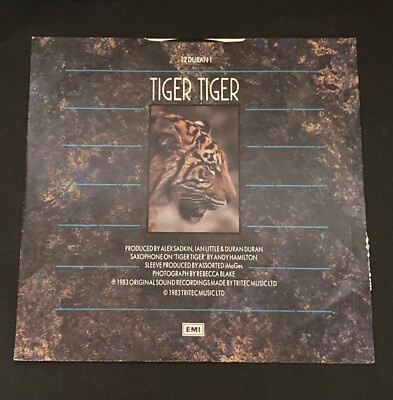 Duran Duran New Moon On Monday/Tiger Tiger 1983 12