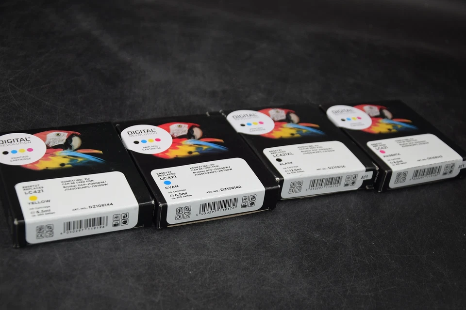 Digital Revolution LC421 Magenta,yellow,cyan,Schwarz Set Neu Inkl. Rechnung - Bild 3 von 3