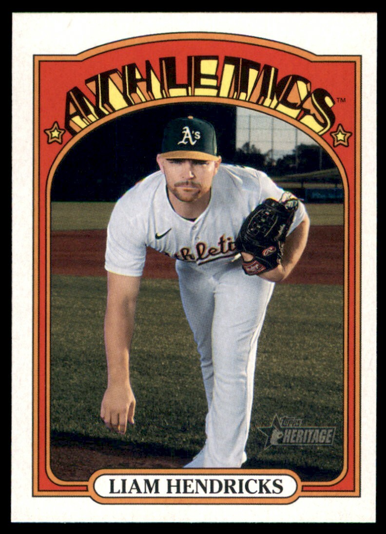 2021 Topps Heritage #397 Liam Hendriks